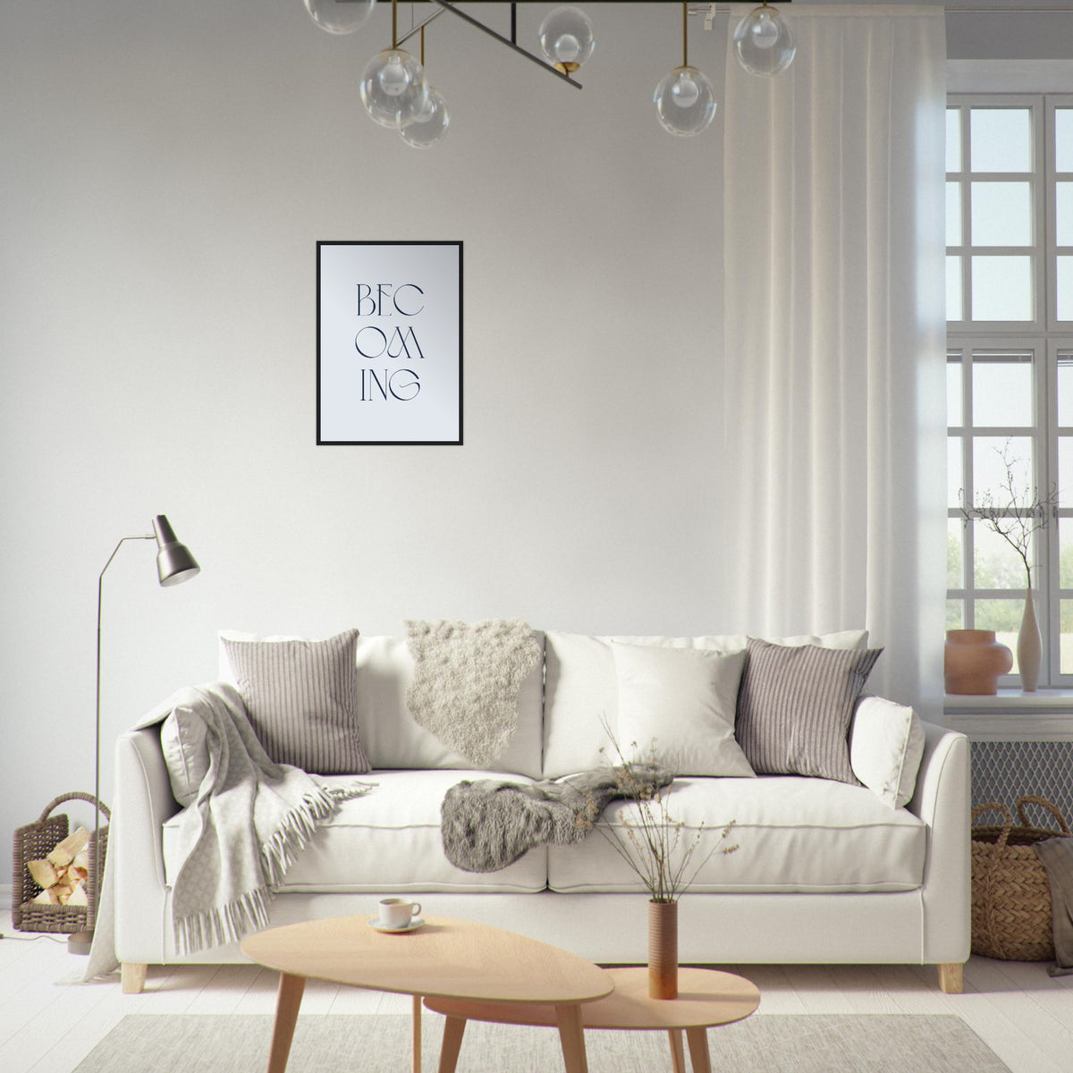 Becoming Framed Print · Inspirational Wall Art - The Growcademy