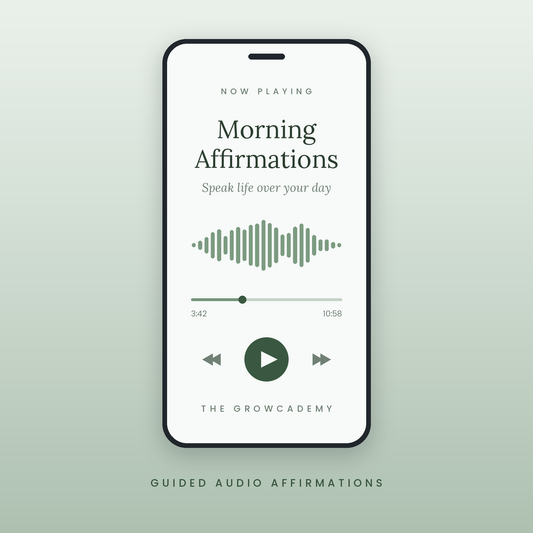 Morning Affirmations - Instant Digital Download - The Growcademy