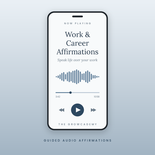 Work & Career Affirmations - Instant Digital Download - The Growcademy