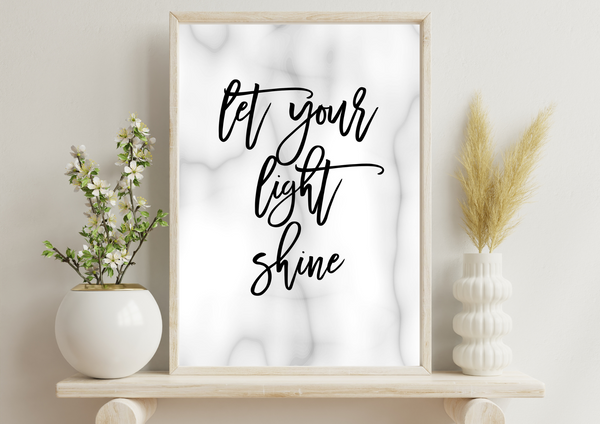 Let Your Light Shine | Print Only - Auxano Life