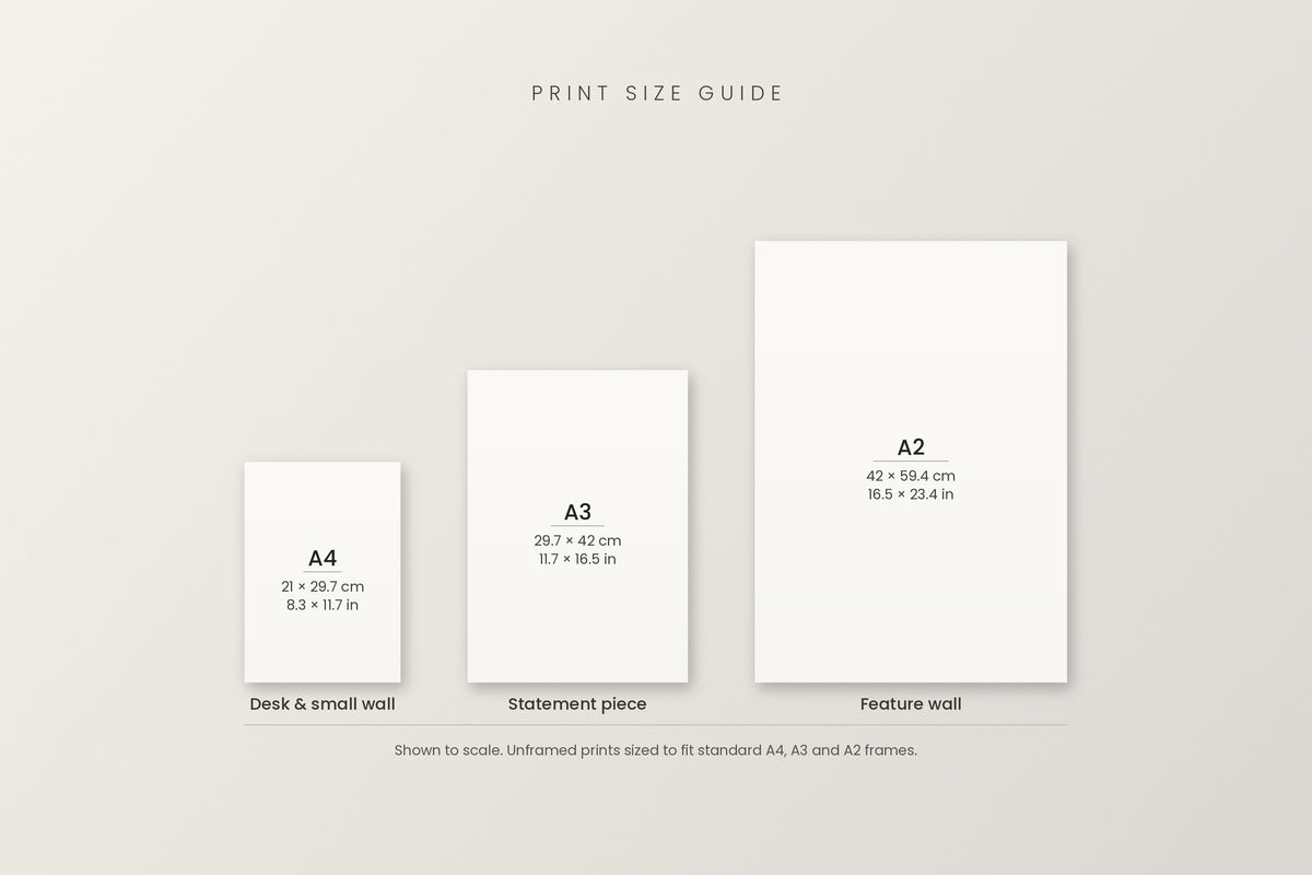 Work With Art Print (Unframed) · Office Values Wall Art
