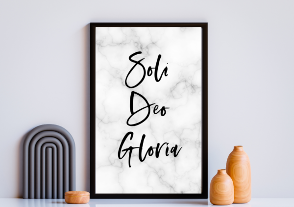 Soli Deo Gloria  | Digital Print Download - Image 2