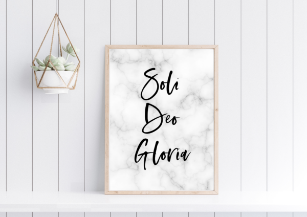 Soli Deo Gloria  | Digital Print Download - Image 3