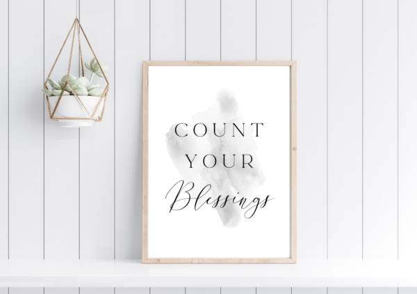 Count Your Blessings | Digital Print Download - Image 3