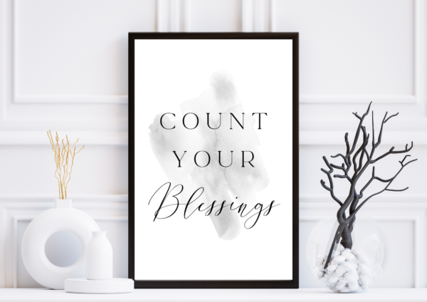 Count Your Blessings | Digital Print Download - Image 2