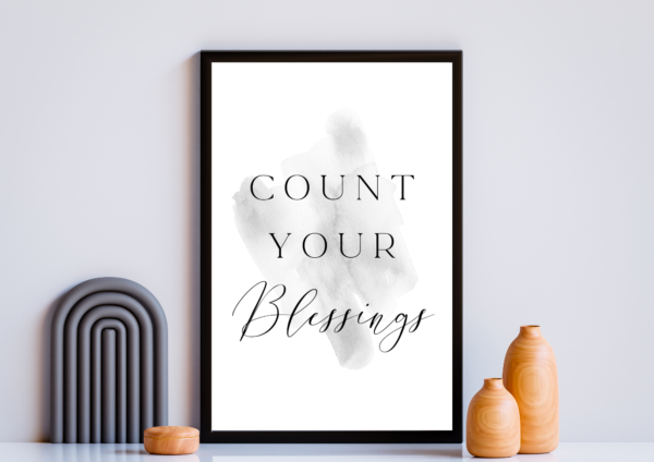 Count Your Blessings | Digital Print Download - Image 4