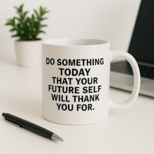 Mug - Do Something Today - Motivational Quote